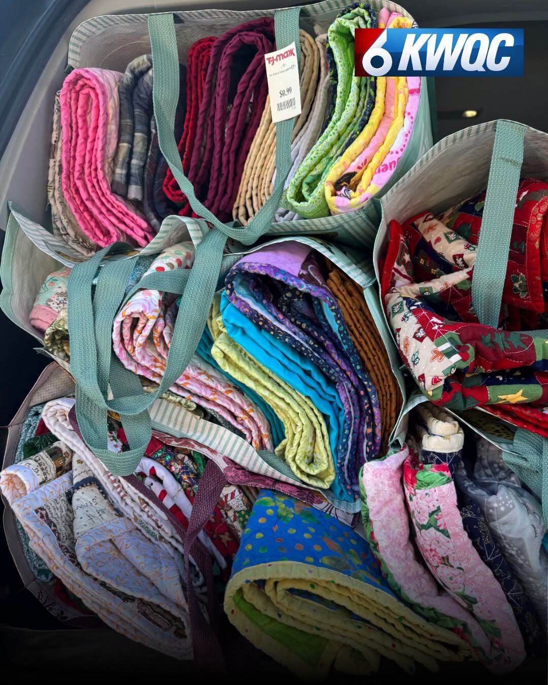 KWQC Winter Drive Collects 642 Blankets and 500 Coats