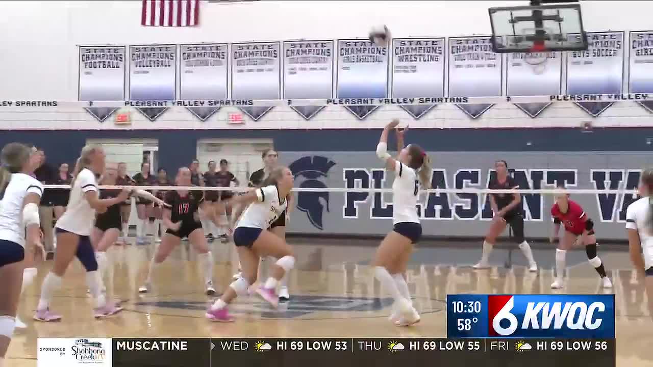High School Volleyball Matches Take Place in Quad Cities Area