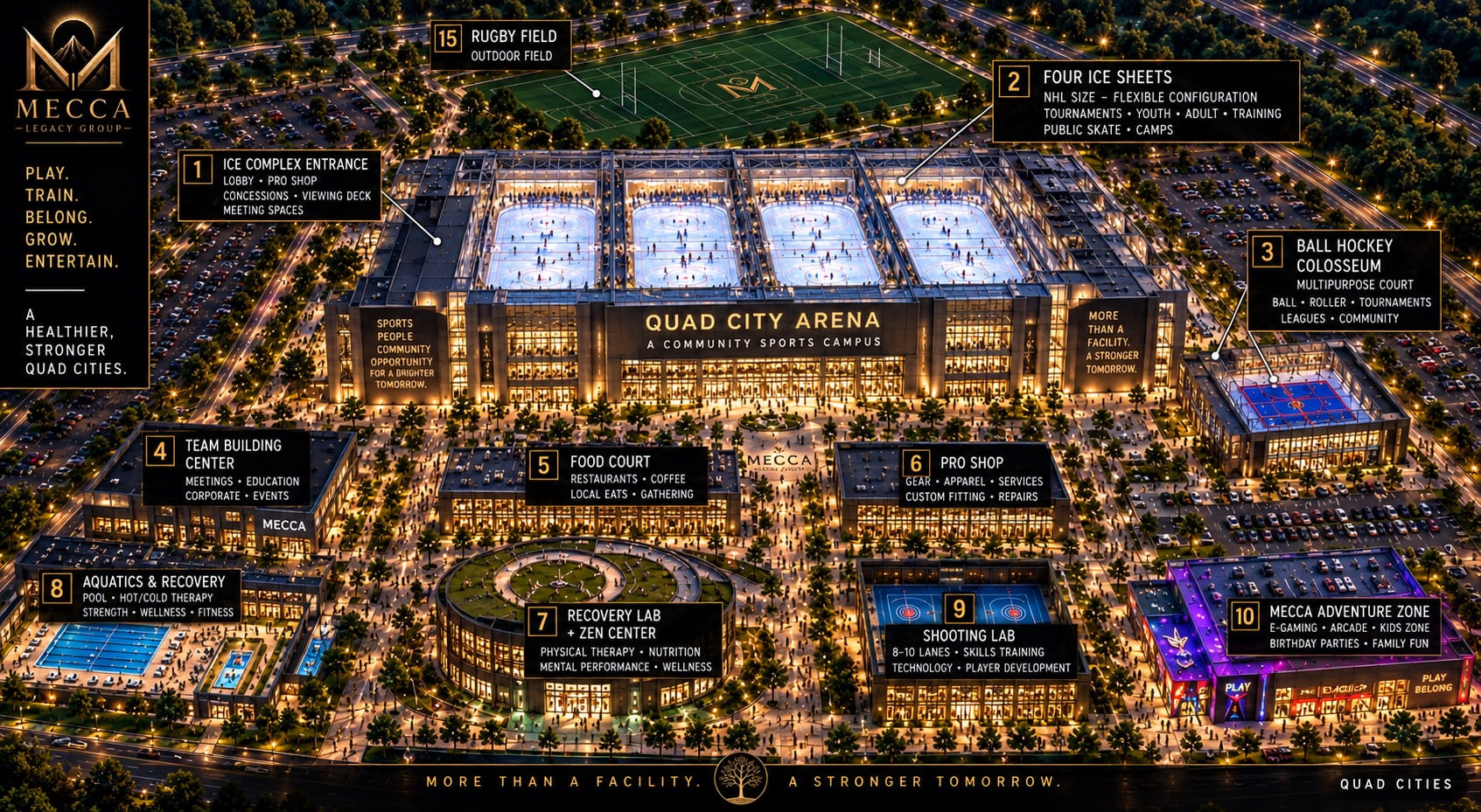 Former Hockey Player Proposes New Sports and Wellness Facility for Quad Cities