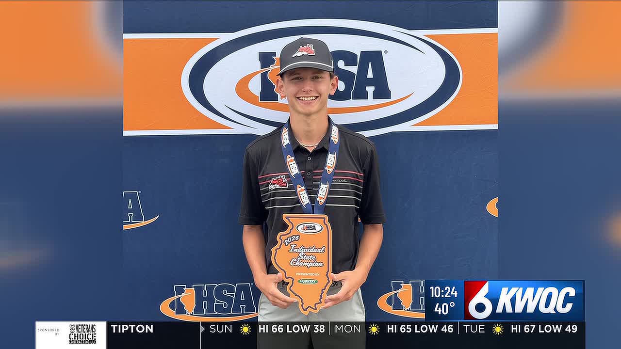 Fulton’s Owen Van Zuiden Wins Class 1A State Golf Title