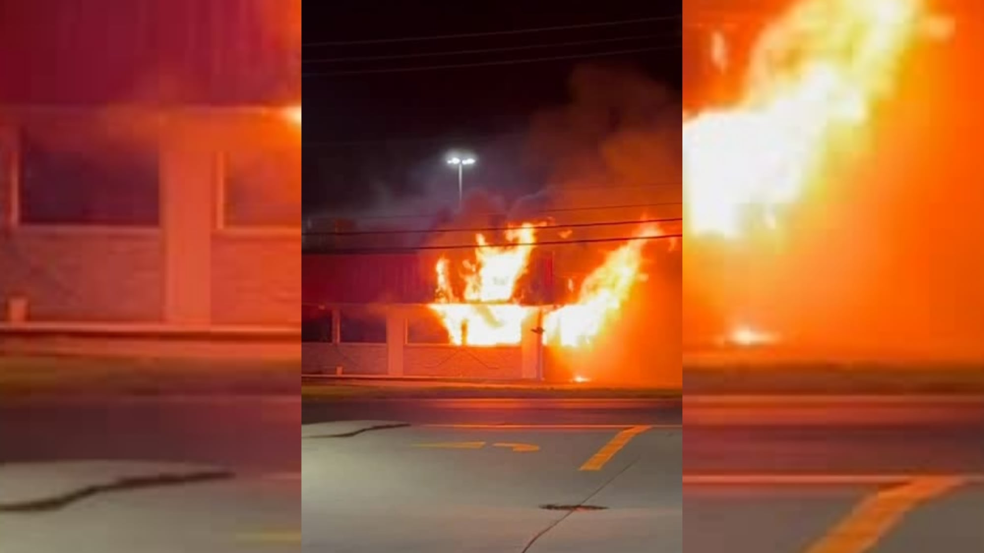 Fire Erupts at Big Apple Family Restaurant, Prompting Multi-County Response