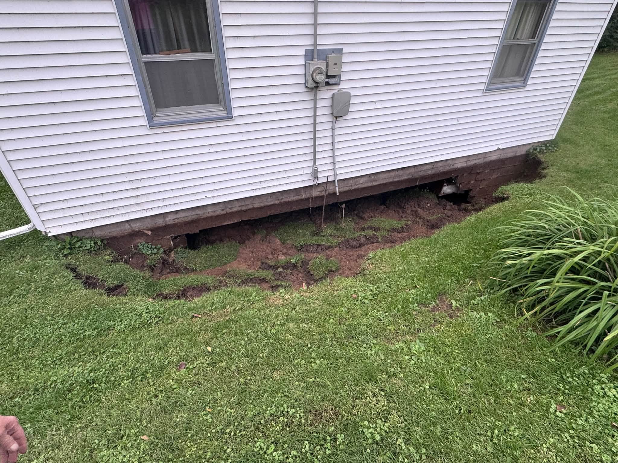 Heavy Rains Lead to Home Foundation Collapse in Fayette County, Iowa