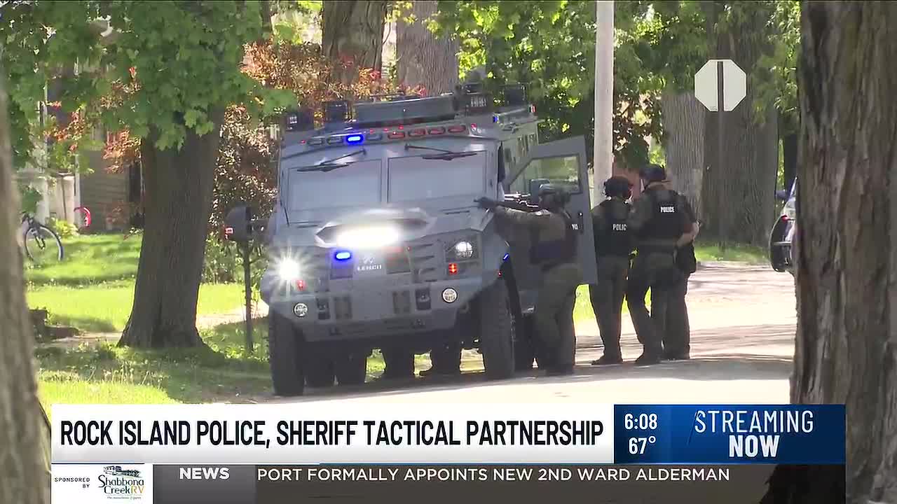 Rock Island Police and Sheriff’s Office Merge Tactical Teams
