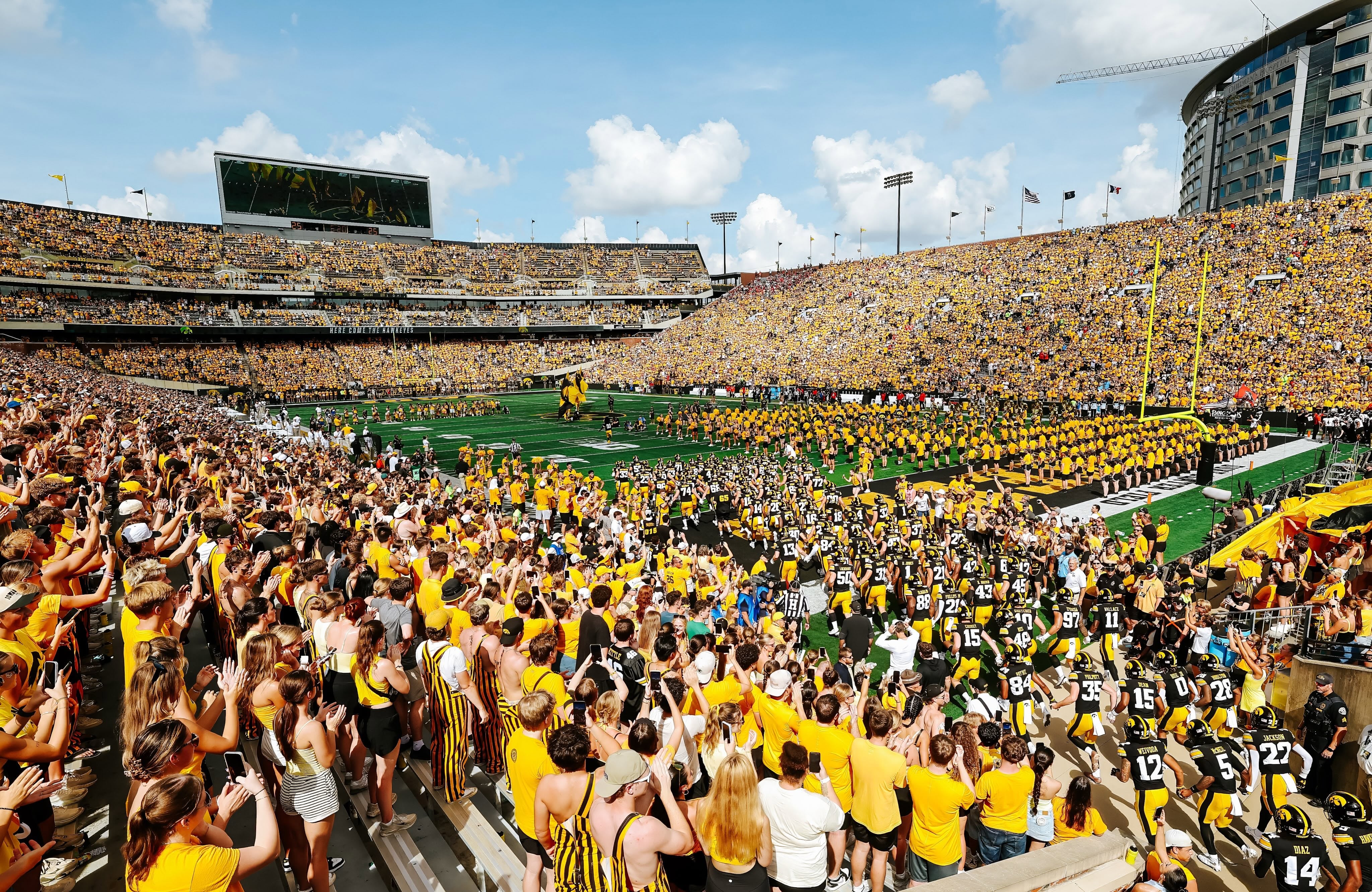ESPN College GameDay Broadcasts Live From Iowa City for Hawkeyes Football Game