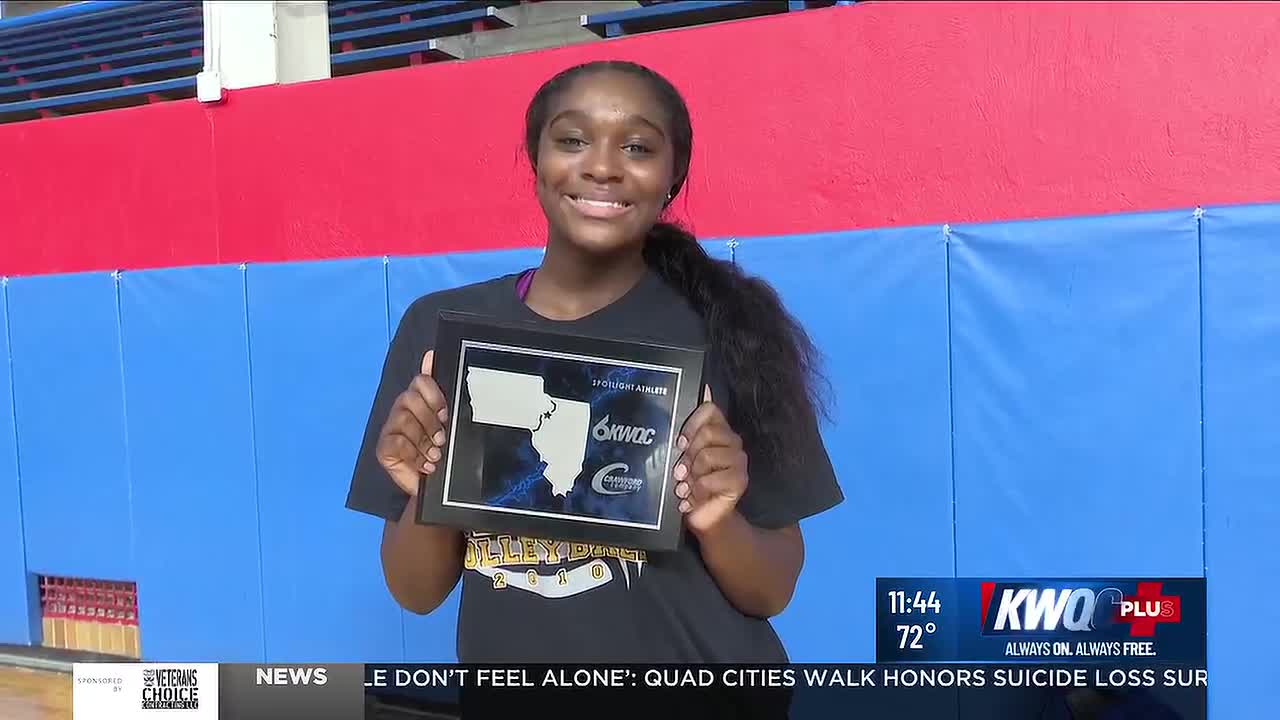 Davenport Central Sophomore Named Spotlight Athlete of the Week for Volleyball Prowess