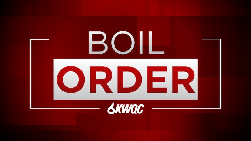 Boil order kwqc
