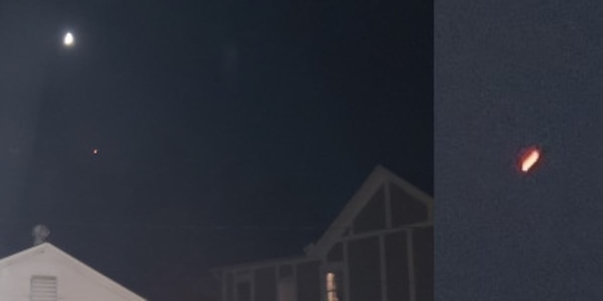 Flying Fire Object Mysterious “fireball in the sky” spotted over Quad Cities