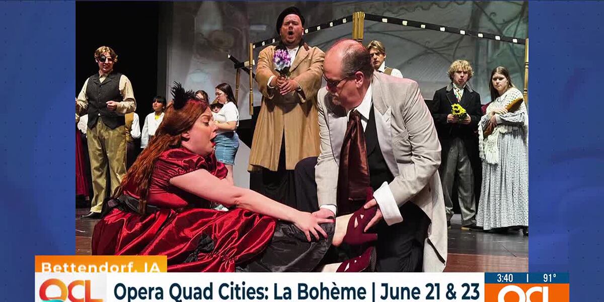 Opera QC brings Puccini’s La Bohème to Bettendorf stage this weekend