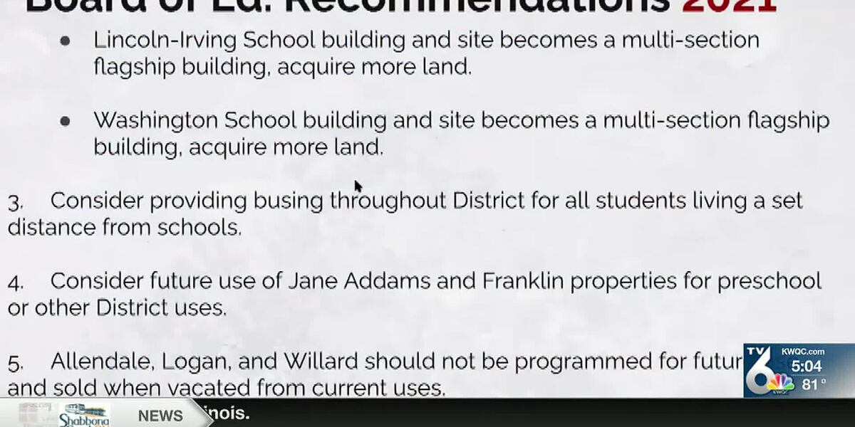 MolineCoal Valley School District considering closing several