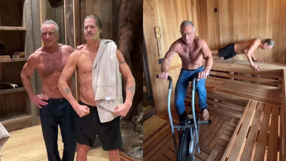 Robert F. Kennedy Jr. and Kid Rock teamed up for a workout.