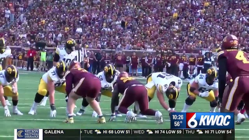 Iowa's depth chart does not name starting QB for Saturday's game against Wisconsin