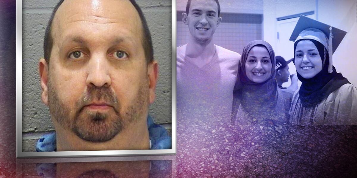 North Carolina man enters guilty plea after killing three Muslim students