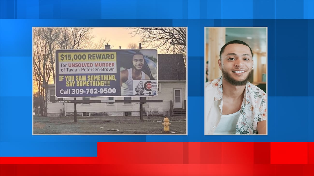 Reward poster for Tavian Petersen-Brown