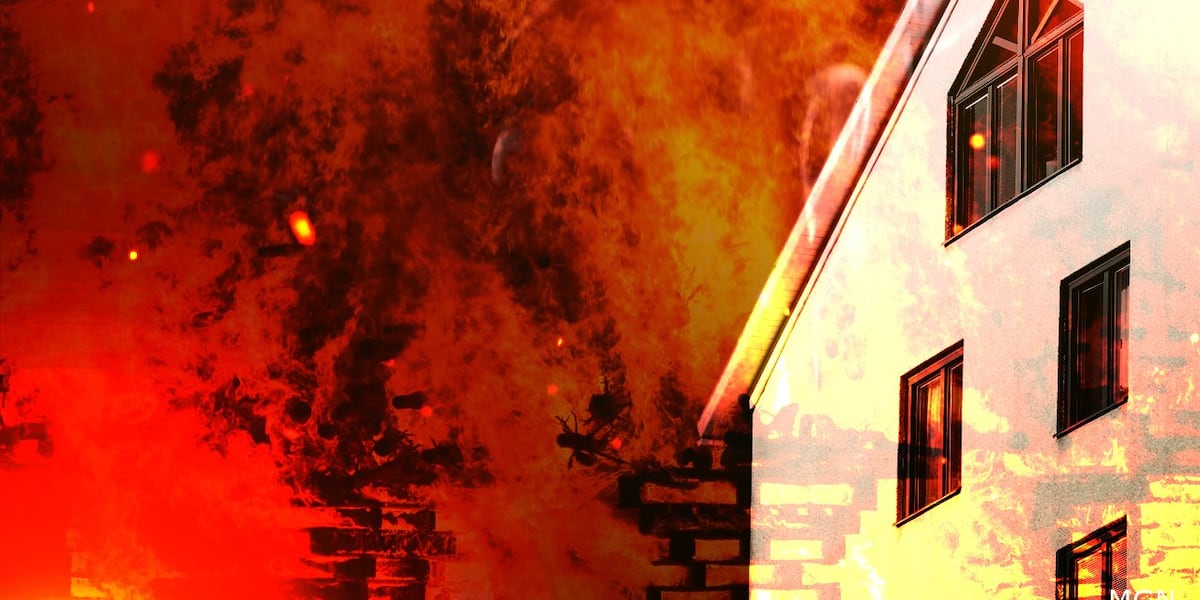 1 person taken to hospital after Monmouth house fire