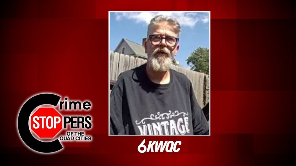 Jeffery L. Schafer is wanted by the Rock Island Police Department on two warrants.