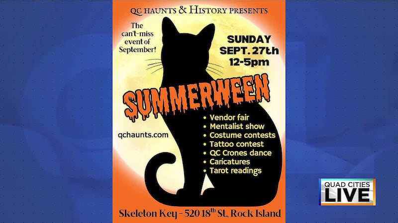 Postponed ‘Summerween’ spooky market rescheduled for Sunday, Sept. 27 in Rock Island.