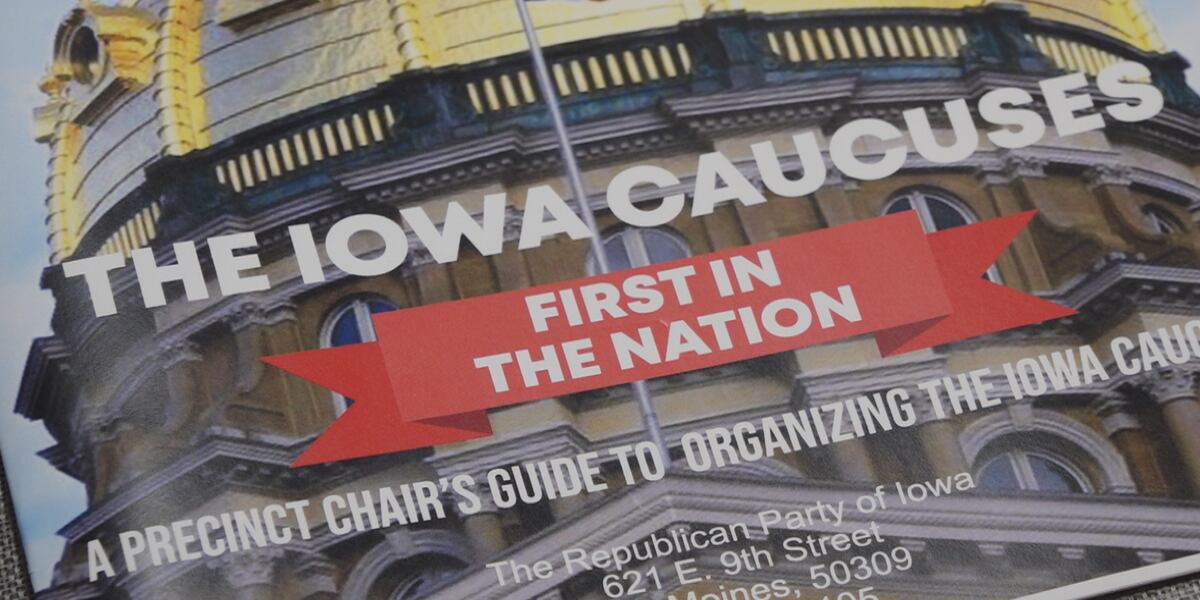 Preparations underway in Iowa for January caucuses