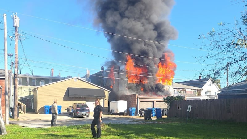 Moline apartment fire