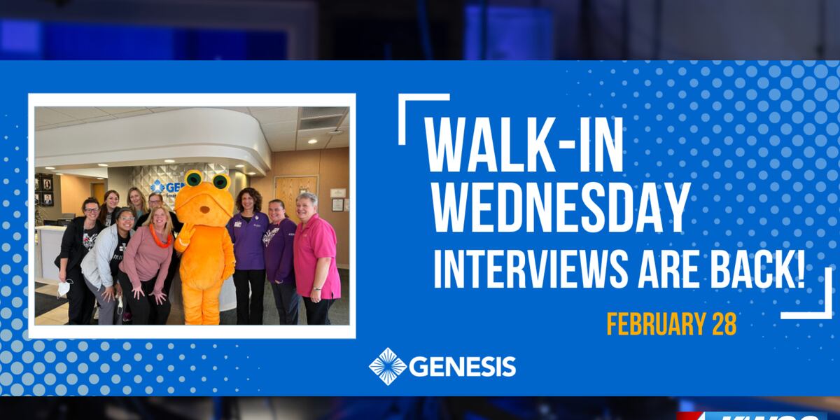 Genesis Walk Genesis Walk-In-Wednesday hiring event returns