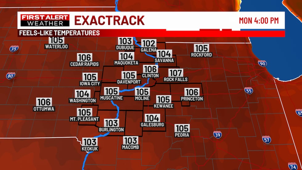 FIRST ALERT DAYS for dangerous heat next week