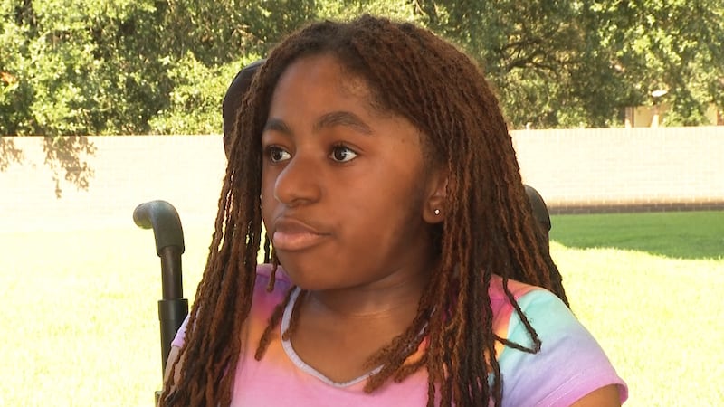 Naomi Jones said a broken elevator at her school has kept her from accessing her teachers and...