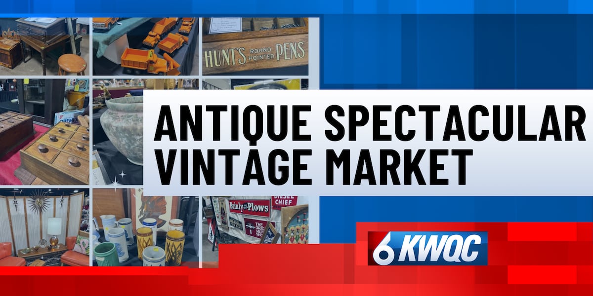 Antique Spectacular Vintage Market returns to QCCA Expo Center