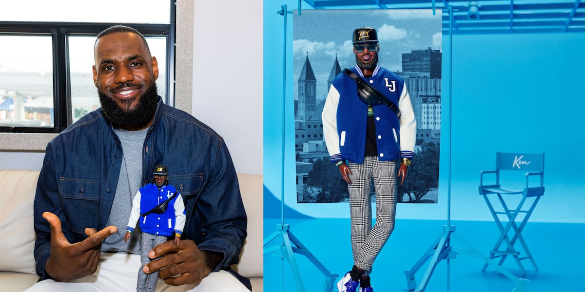 LeBron James becomes first professional athlete with his own Ken doll LeBron James becomes first professional athlete with his own Ken doll
