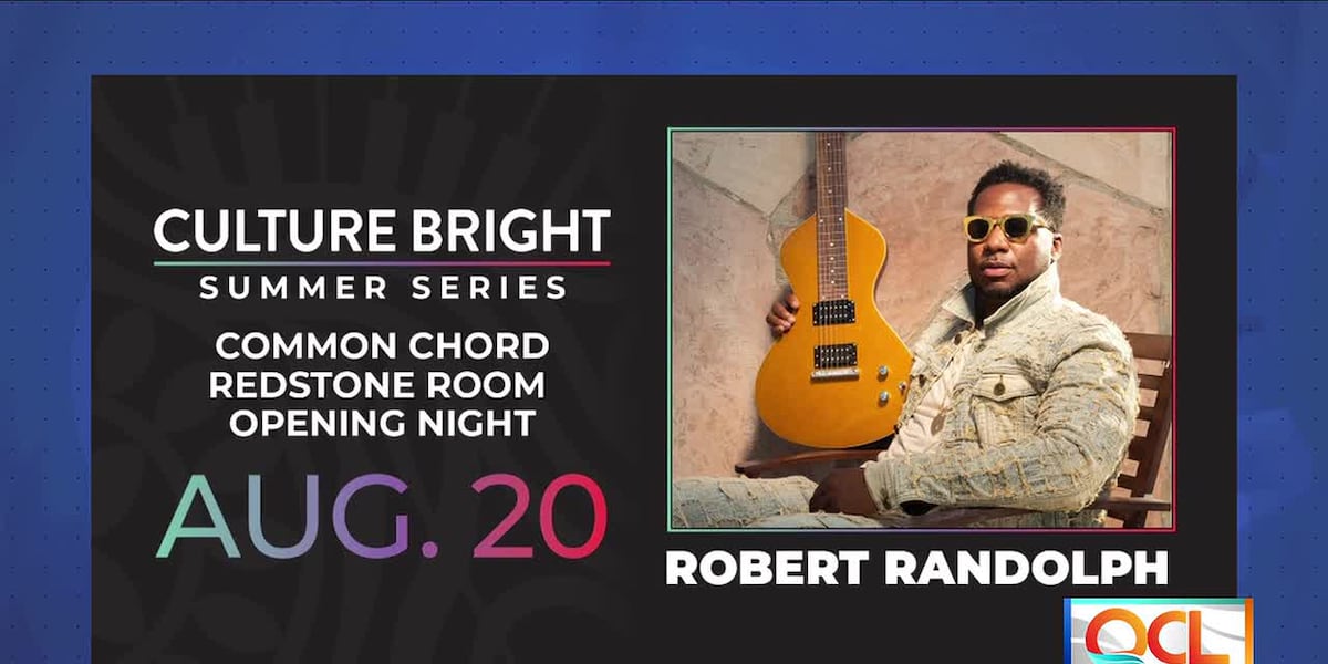 Common Chord για να ανοίξει το νέο Redstone Room με τον Robert Randolph—μέρος της σειράς Culture Bright Summer Series