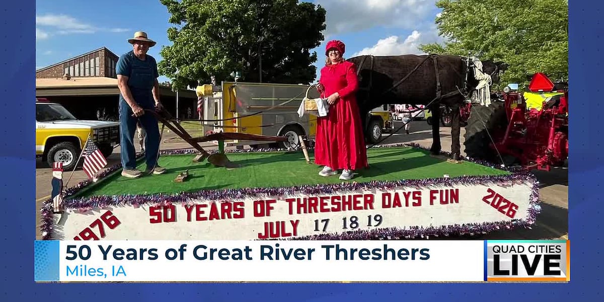 Great River Threshers’ 50‑year celebration in Miles set for weekend