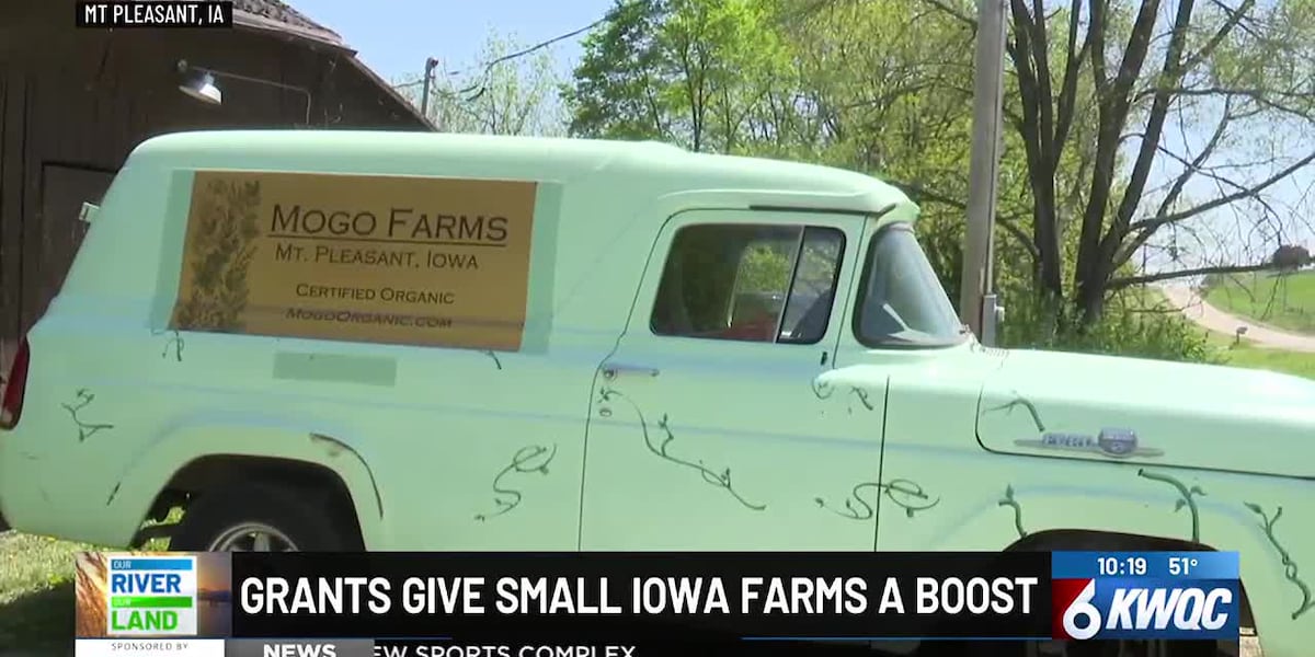 Grants give small Iowa farms a boost