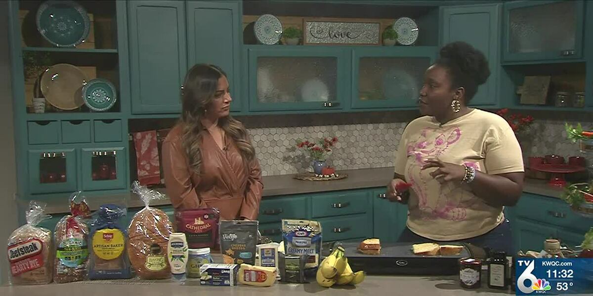 Chef Keys shows us how to make homemade grilled cheese