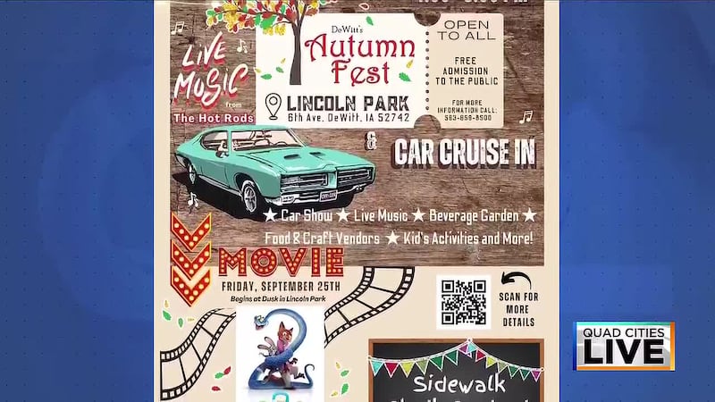 DeWitt’s Lincoln Park to host annual Autumn Fest with live music, car show, and family fun