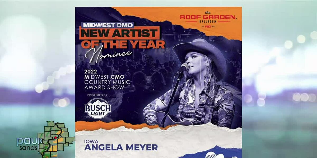 Meye Singer Image Angela Meyer performs prior to appearance at Midwest Country Music awards