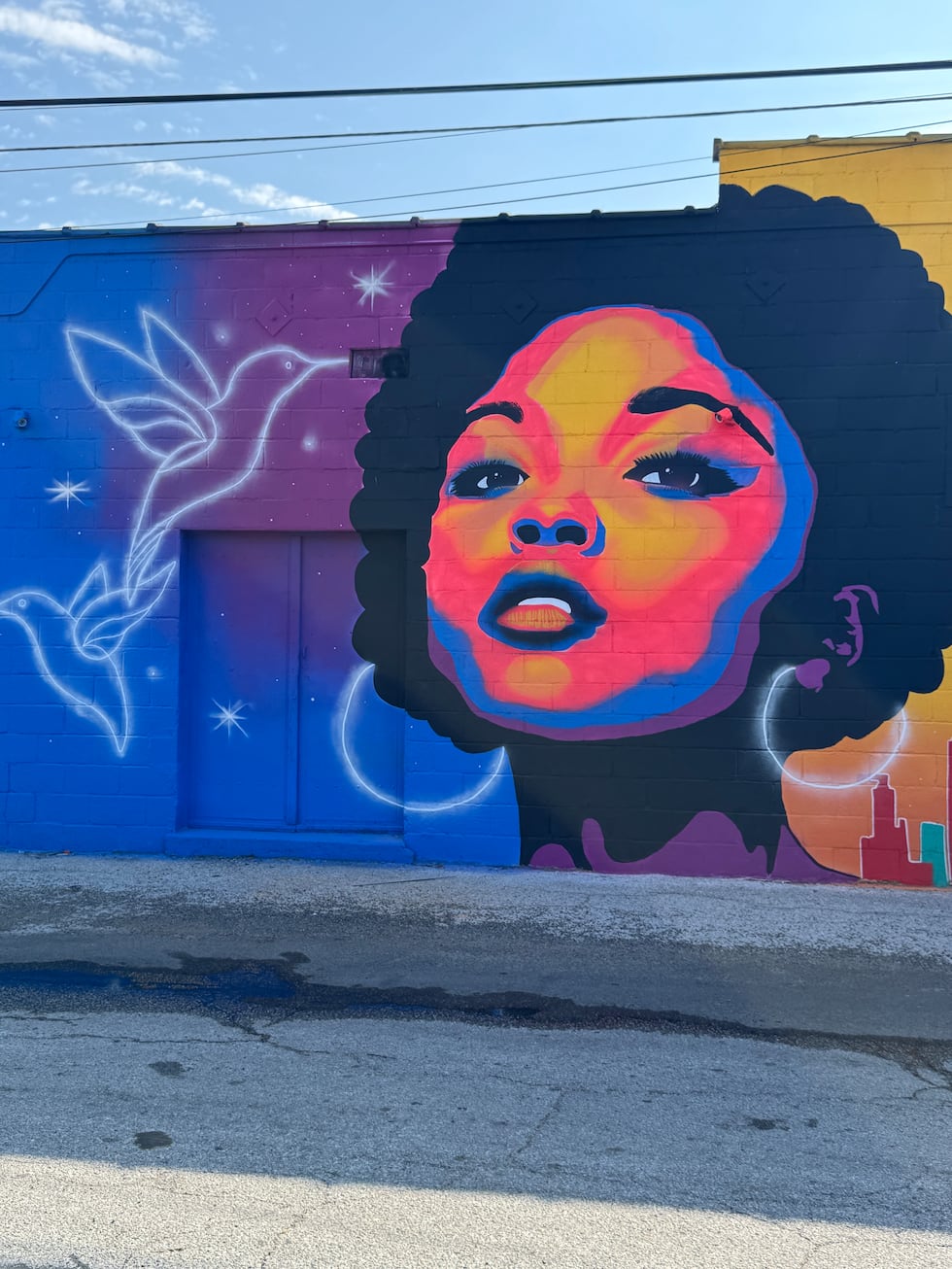 New mural at Celebrity's Beauty Supply
