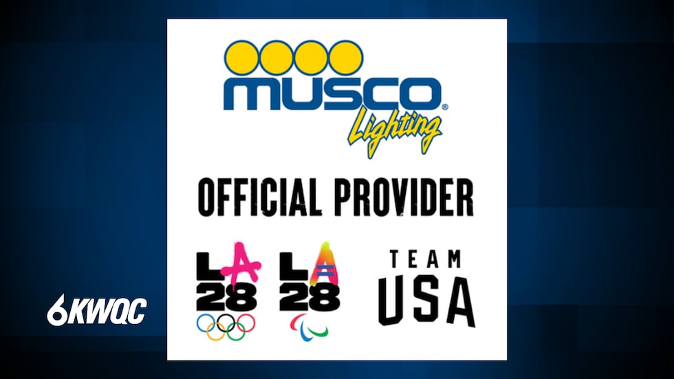 Oskaloosa-based Musco Lighting will provide broadcast and presentation lighting for the 2028...
