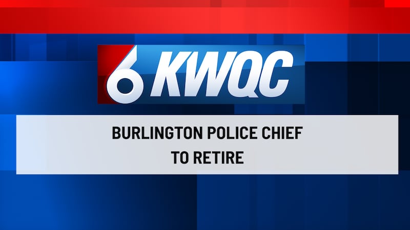 Burlington police chief retirement