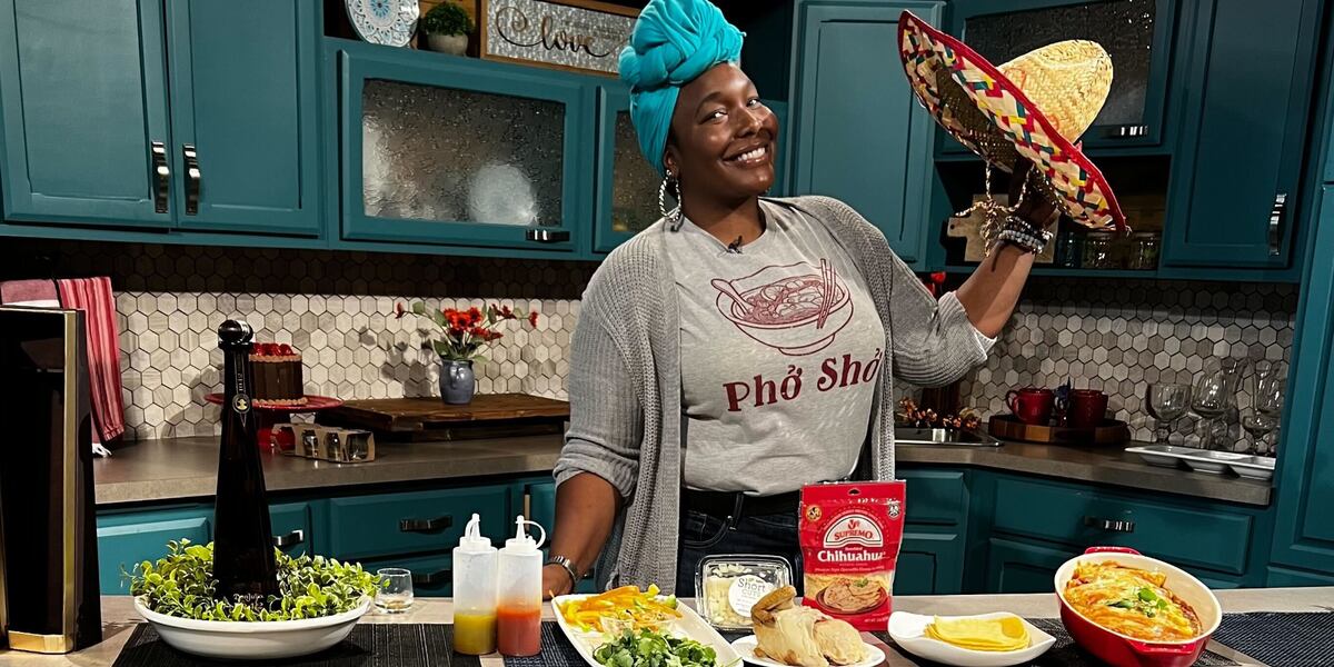 Chef Keys Makes an Easy Cheesy Chicken Enchilada