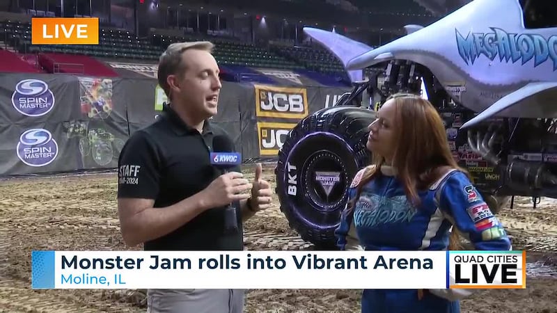 Monster Jam is having two shows on May 9 at Vibrant Arena.