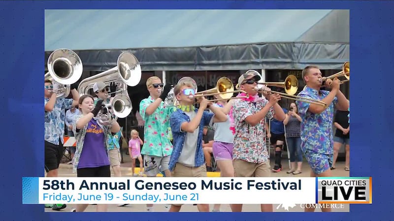 Geneseo prepares for 58th annual music festival including Father’s Day parade over June 19-21...