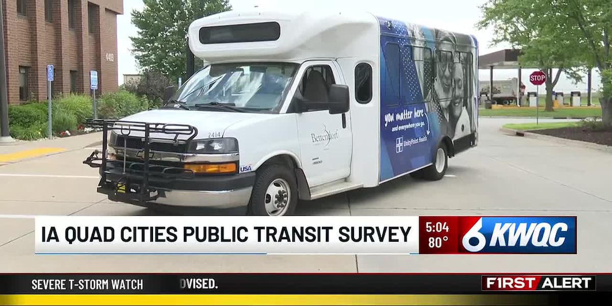 Iowa Quad Cities public transit survey
