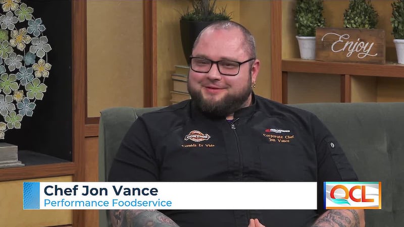 Chef Jon Vance brings culinary expertise to QCL’s “Dish & Tell” features