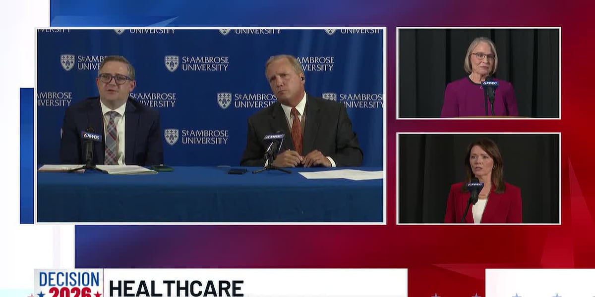 Iowa 1st Congressional District debate: Healthcare