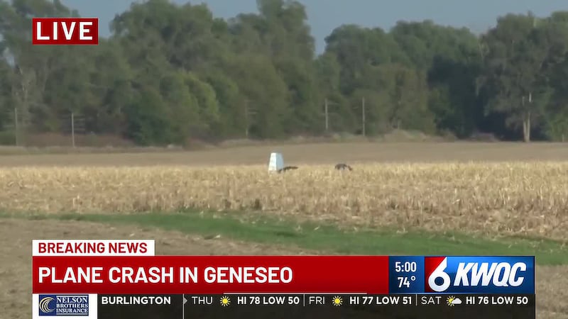 A plane has crashed in rural Geneseo.